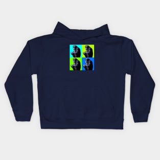 Chimp Pop Art Kids Hoodie